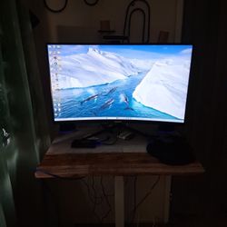 Gawfolk Monitor 32 inch Computer