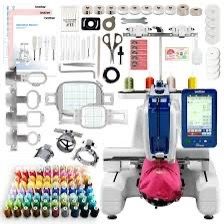Brother prs100 single needle embroidery machine