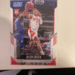 Jaylen Green Rookie Card 