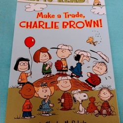 Ready To Read Make A-Trade Charlie Brown Book