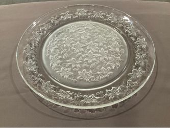 Princess House Crystal Fantasia Serving Platter