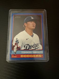 Topps heritage Yoshinobu Yamamoto