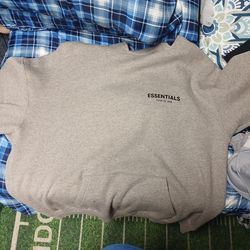 Essentials dark oatmeal sweater