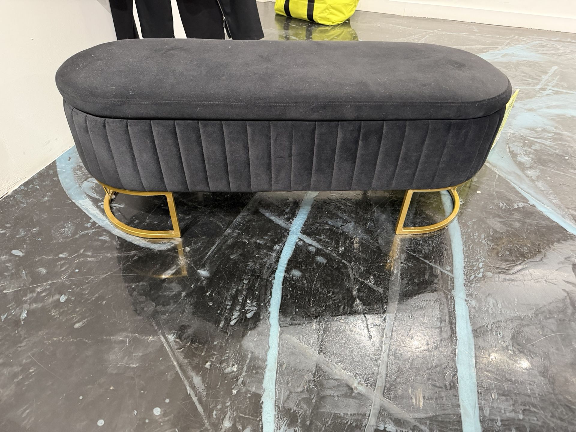 Velvet Elegant Bench