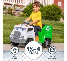 Trash Truck Ride On Toy