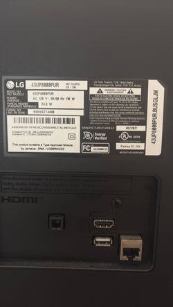 Lg smart  tv / 50 inch