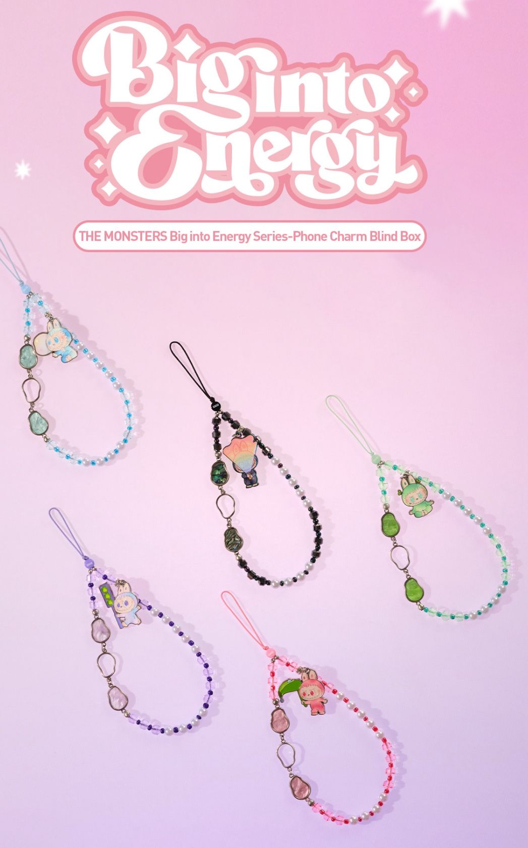 Big into Energy Phone Charms