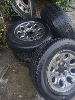17 inch Silverado rims