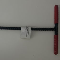 New Steel Water Meter Valve Key With Grips 28 Inch