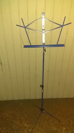 On stage stand