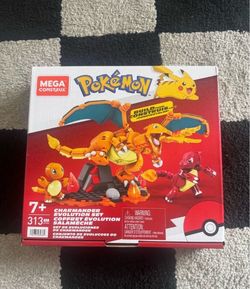 Pokémon mega Construx charmander charmeleon charizard