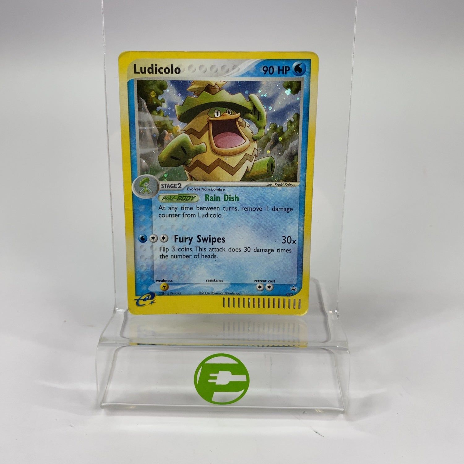Pokémon TCG Nintendo Promos Ludicolo 020 Holo English
