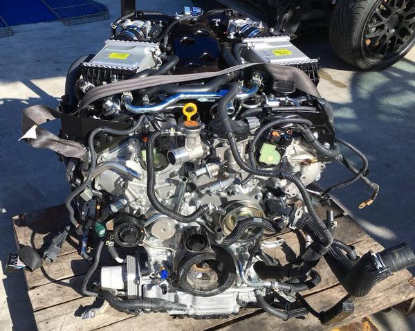 2016 2017 2018 2019 INFINITI Q50 3.0 L TWIN TURBO RWD ENGINE