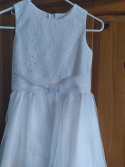 White Dress Size 8