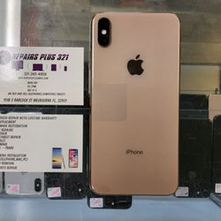 Unlocked Gold iPhone XS Max 256gb