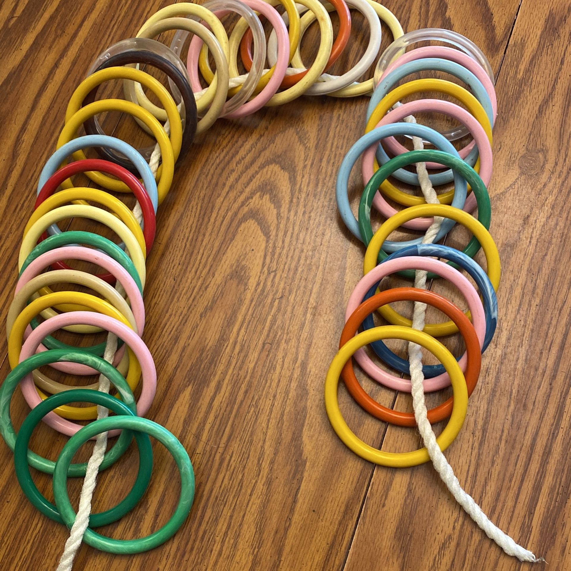 Plastic Craft Rings 4”