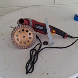 Chicago Electric 9" Heavy Duty Angle Grinder, 
