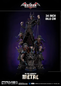 Prime 1 Studio Batman Who Laughs Deluxe 1:3 Scale – Exclusive Damian Robin – RARE