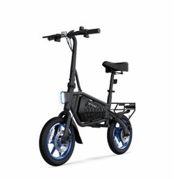 Jetson Bolt X Electric Folding Bike 12" - Black