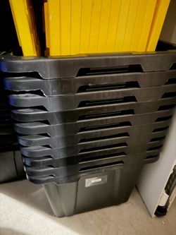 Storage bins lot