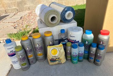 Spa maintenance chemicals