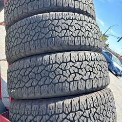 275 65 20 L/T GOODYEAR Tires with 80% of useful life all 4 Seth de Llantas Con 80% de vida las 4