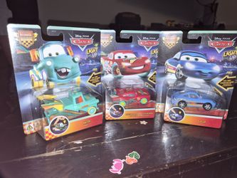 Disney Pixar Cars Light Up Die-Cast 3-Pack