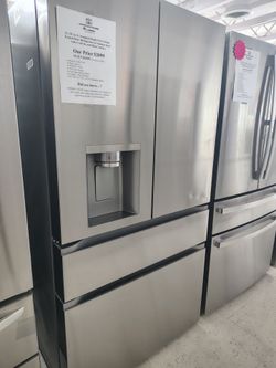 $2099 (LIMITED TIME OFFER: FREE DELIVERY Within 20 Miles) LG French 4 Door Refrigerator