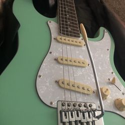 Electric Guitar With Amp  