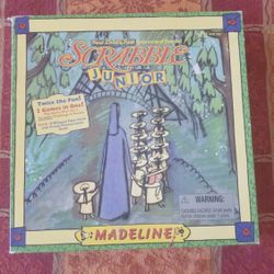 Scramble Junior, Madeline, two sided board live by Oak Hill high