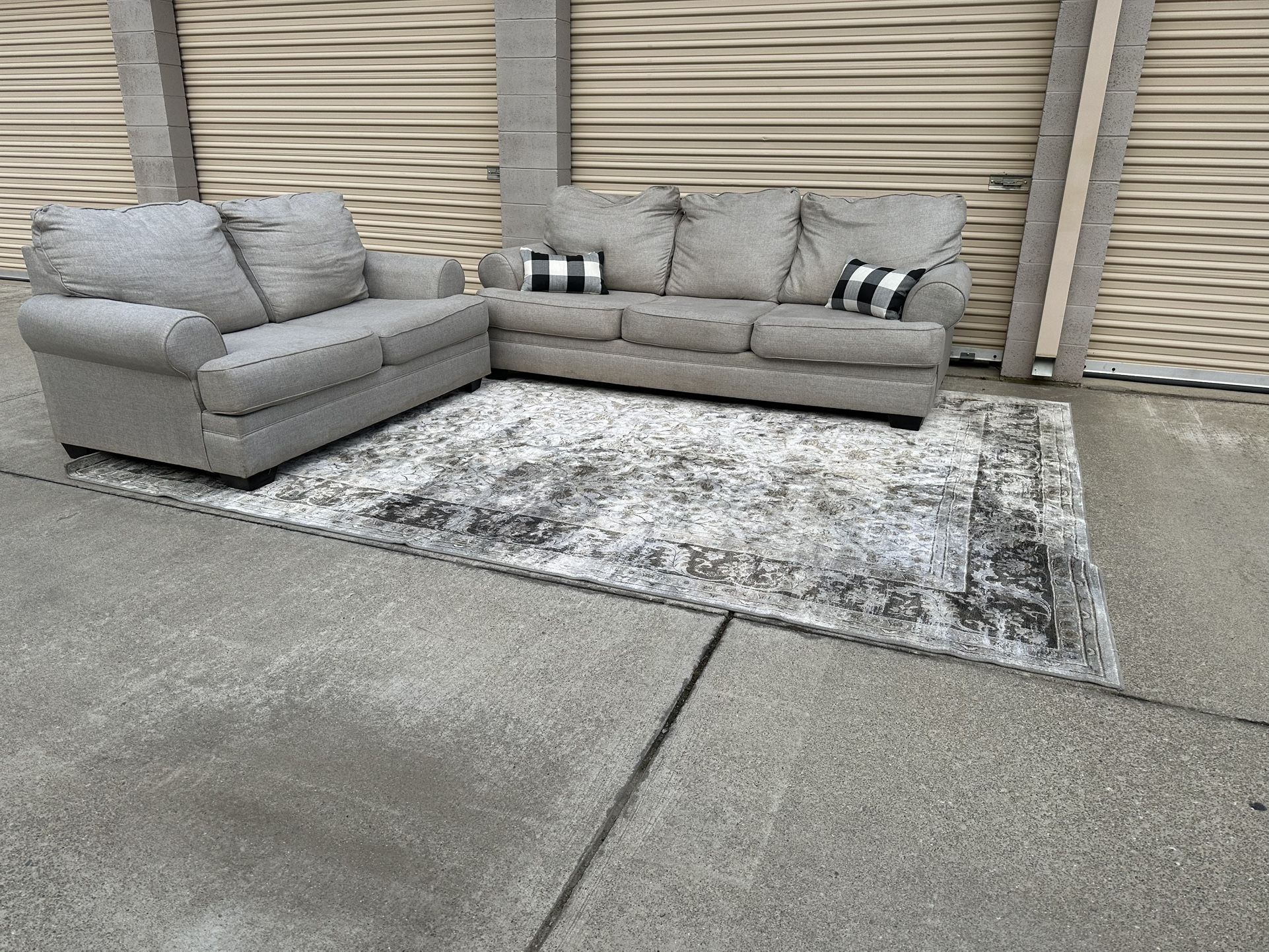 Beautiful Sofa Couch With Loveseat