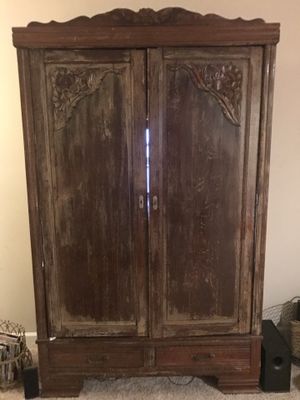 Antique Knockdown Armoire Wardrobe For Sale In Nashville Tn Offerup