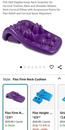 Kanjo Neck Stretcher for Cervical Traction, Neck and Shoulder Relaxer

