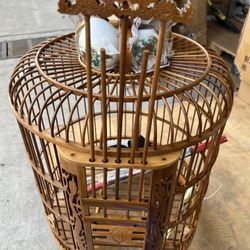 vintage birdcage