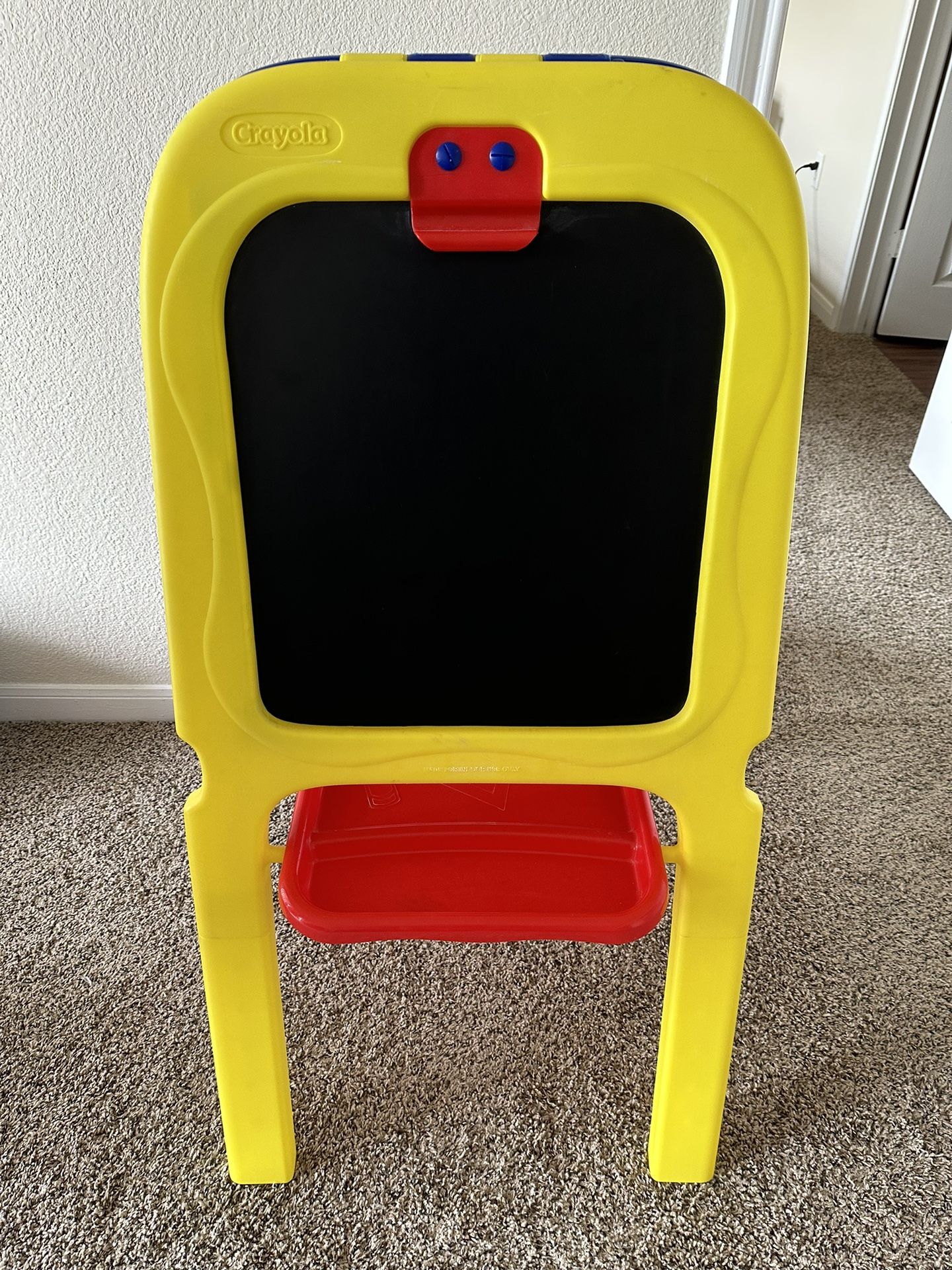 Crayola 3-in-1 Magnetic Double Easel with Magnetic Letters, Numbers & Symbols