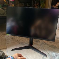 LG Gaming Monitor QHD 144hz Like New  