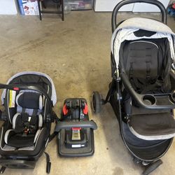 Used Graco Baby Travel System 