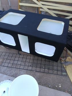 Custom Build boxes with 1.5 Plexiglass window 