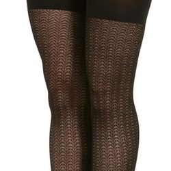 SpanxLove Your Assets Shaping Wish Bone Textured Shaping Tights by Sara Blakely Size 3
