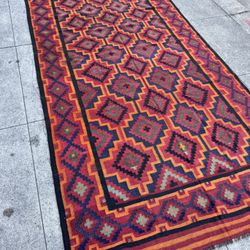 Handmade Afghan kilim rug