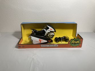 McFarland Toys - Batman - Classic TV Series - Batcycle With Side Car