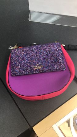 Kate Spade sparkle crossbody bag with dust bag