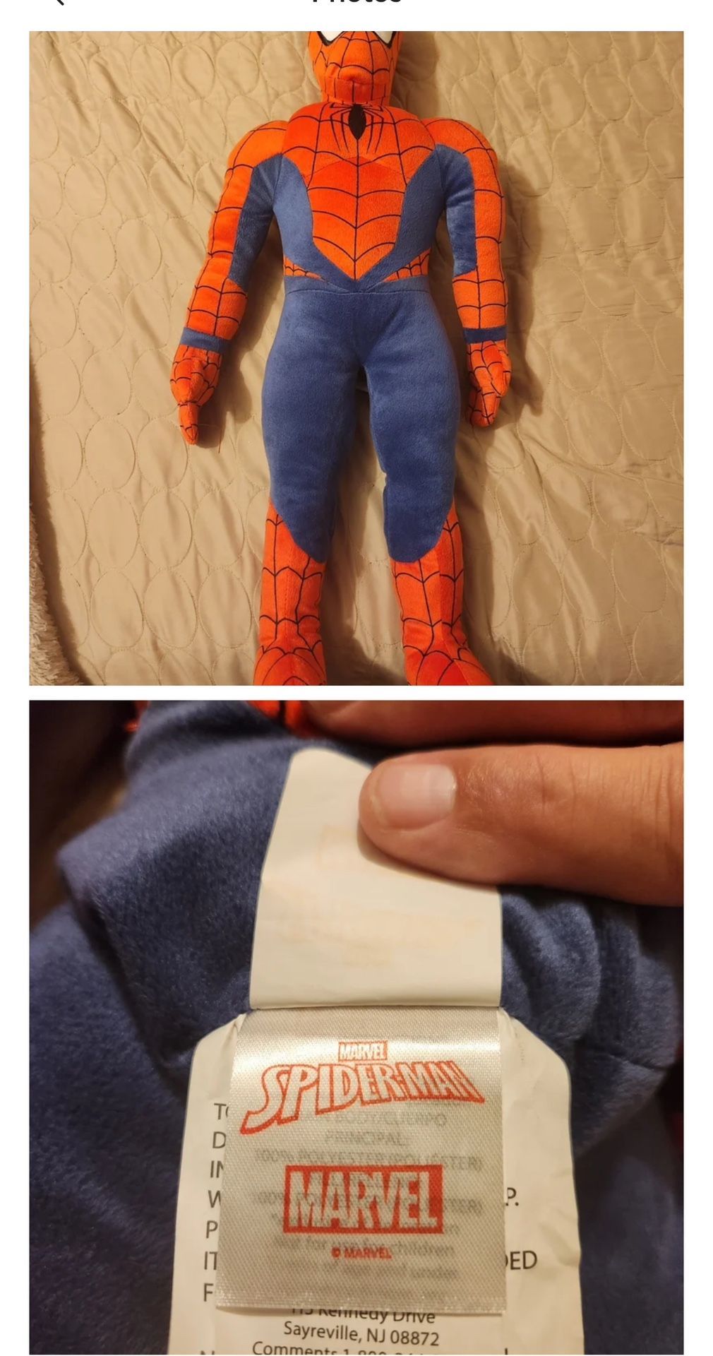Marvel Stuffed Spider-Man