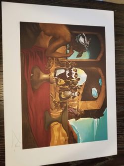 Salvador Dali- Slave Market with the Disappearing Bust of Voltaire