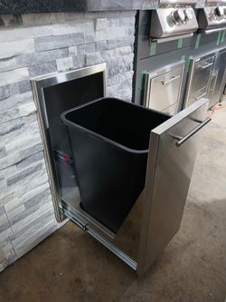 Trash Door For Outside Cooking And More