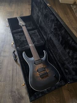 Strictly 7 Guitars Cobra S7 7 String Guitar - Matte Amber Burst