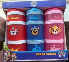 Whisk-ware snack stacker