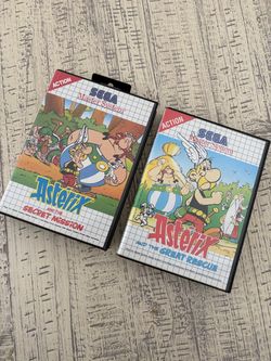 Sega master system asterix lot