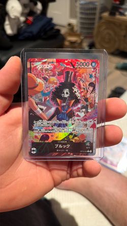 One Piece TCG Brook OP15-022 - Leader Alt Art - Adventure On Kami’s Island - NM