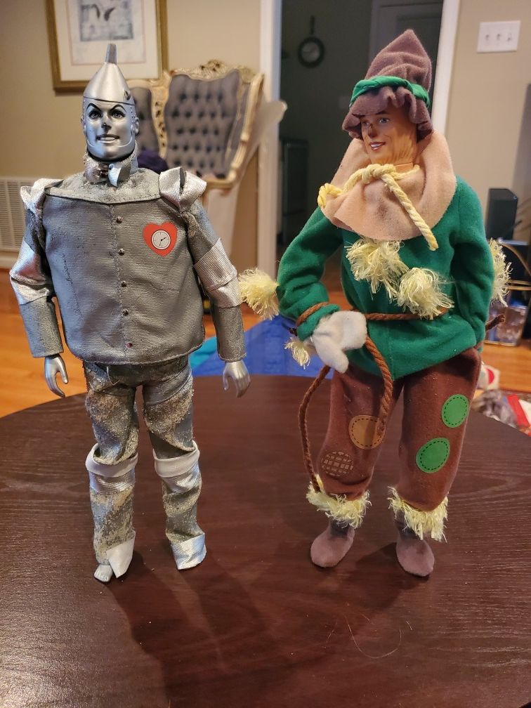 Scarecrow and Tin Man